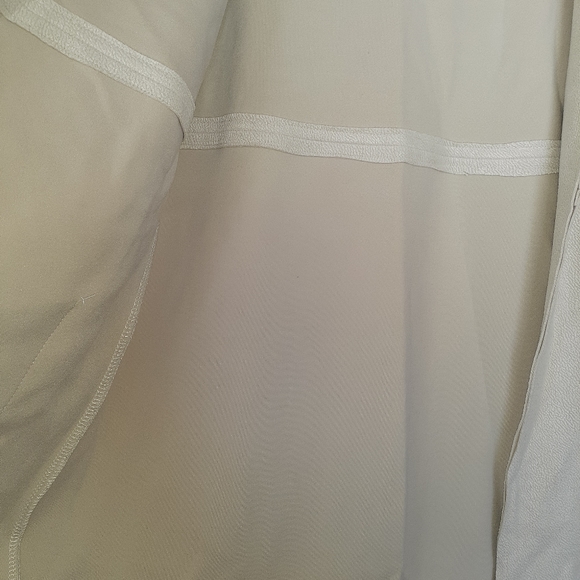 Nwt Joan Vass White Cream Winter White Coat Jacket - Picture 5 of 8